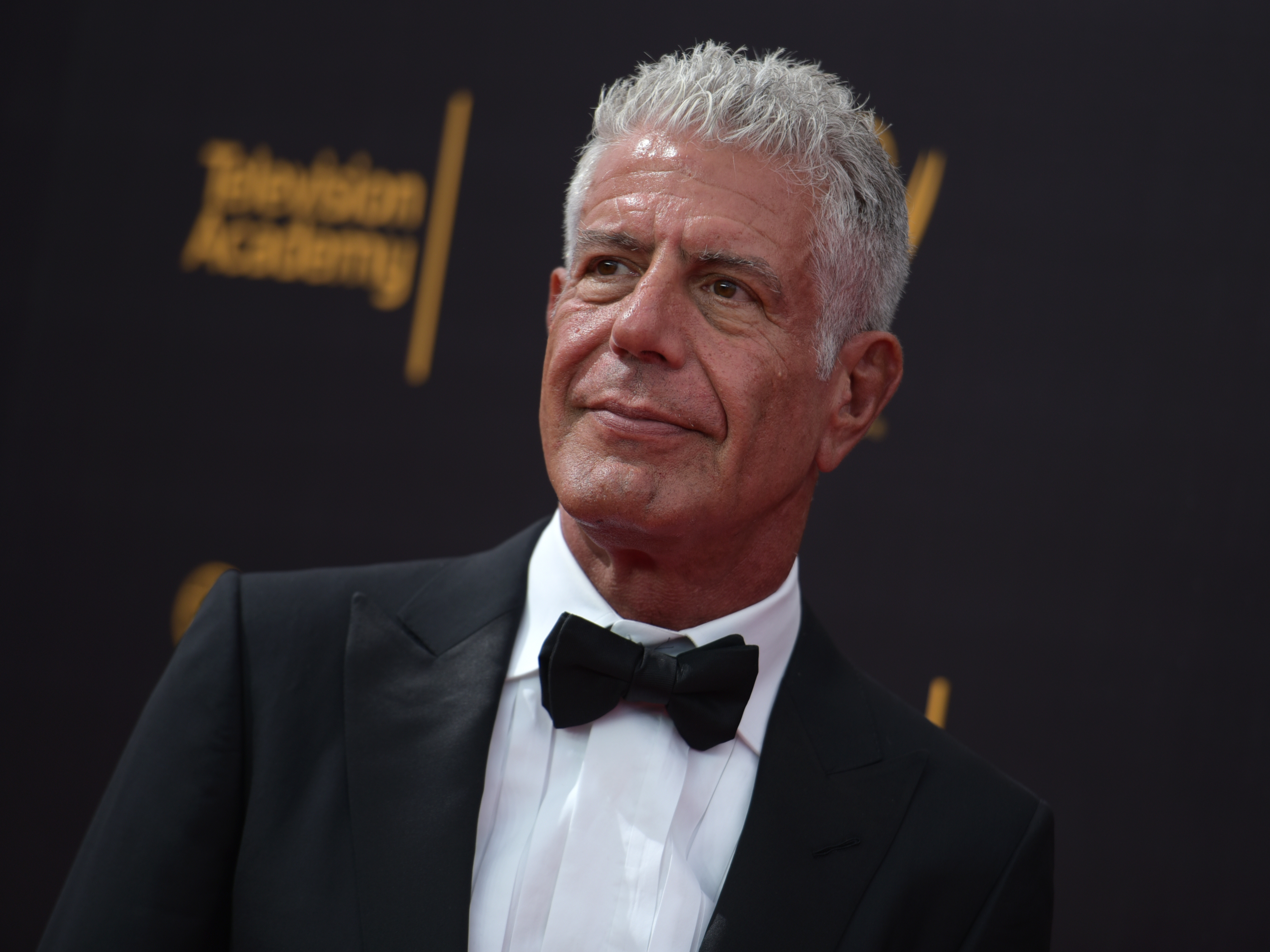 Anthony Bourdain. Photo Credit: Richard Shotwell/Richard Shotwell/Invision/AP Anthony Bourdain arrives at the Microsoft Theater in Los Angeles on Sunday, Sept. 11, 2016.